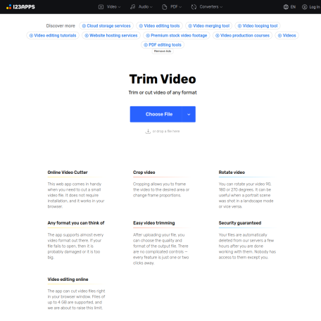 Online Video Cutter