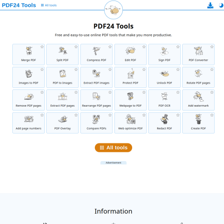 PDF24 Tools