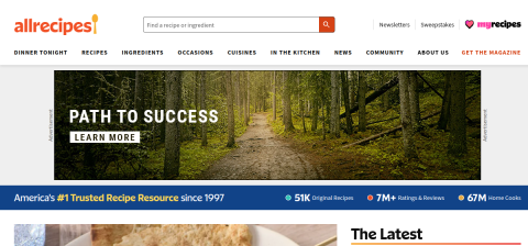allrecipes.com önizleme