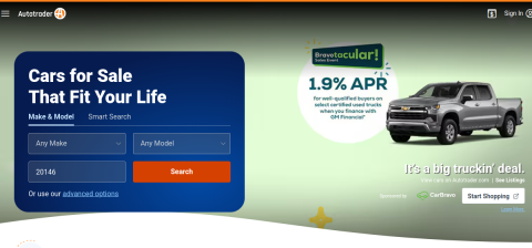 autotrader.com önizleme
