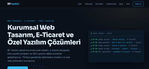 bfyazilim.com önizleme