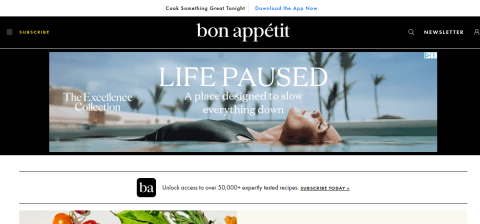 bonappetit.com önizleme