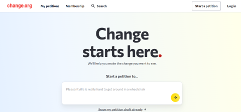 change.org önizleme