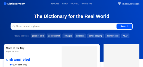 dictionary.com önizleme