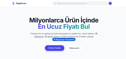 fiyatradar.com.tr önizleme