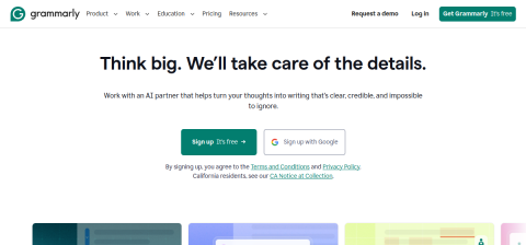 grammarly.com önizleme