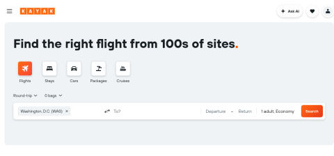kayak.com önizleme