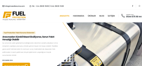 mazotkoruma.com önizleme