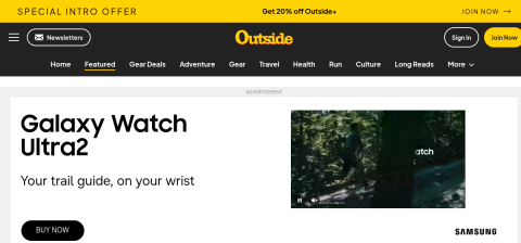 outsideonline.com önizleme