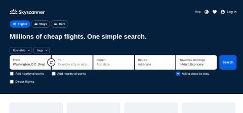 skyscanner.net önizleme