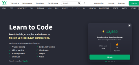 w3schools.com önizleme