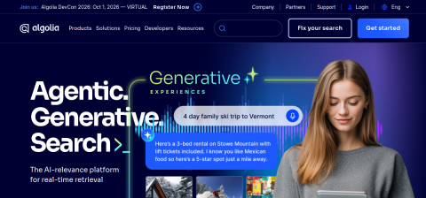 www.algolia.com önizleme