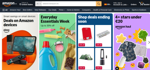 www.amazon.es önizleme
