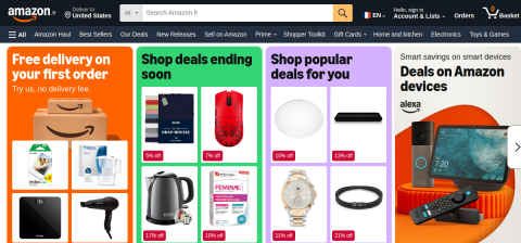 www.amazon.fr önizleme