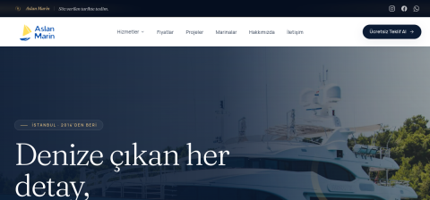 www.aslanmarin.com önizleme