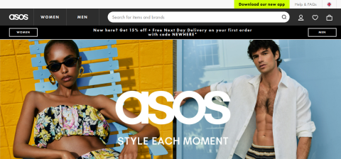 www.asos.com önizleme
