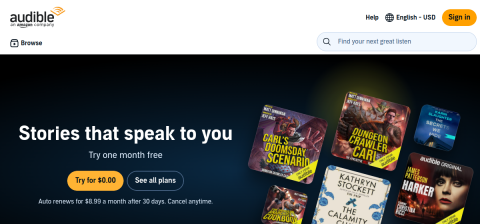 www.audible.com önizleme
