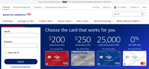 www.bankofamerica.com önizleme