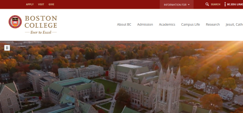 www.bc.edu önizleme