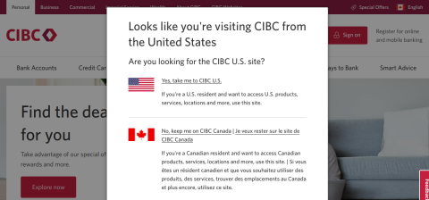 www.cibc.com önizleme