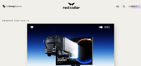 www.cssdesignawards.com önizleme