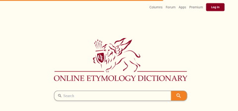 www.etymonline.com önizleme