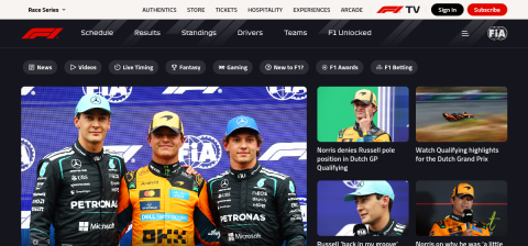 www.formula1.com önizleme