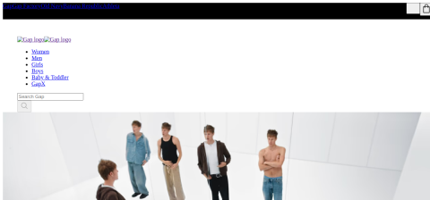 www.gap.com önizleme