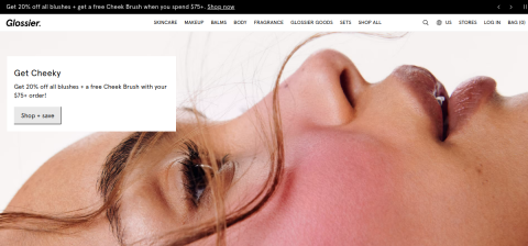 www.glossier.com önizleme