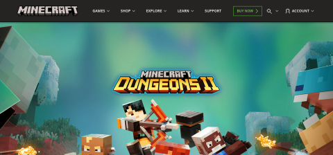 www.minecraft.net önizleme