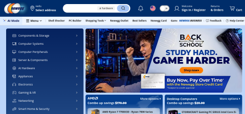 www.newegg.com önizleme