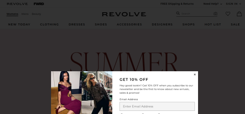 www.revolve.com önizleme