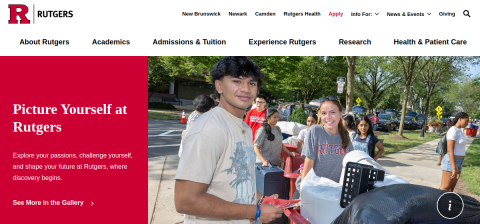 www.rutgers.edu önizleme