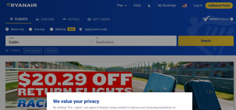 www.ryanair.com önizleme