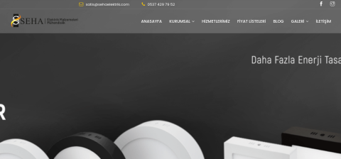 www.sehaelektrik.com önizleme