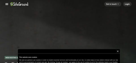 www.siteground.com önizleme