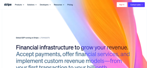 www.stripe.com önizleme