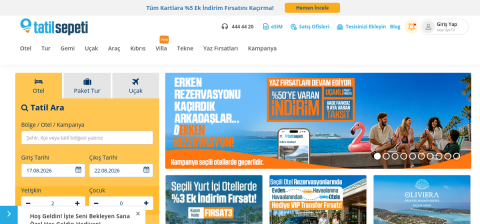 www.tatilsepeti.com önizleme