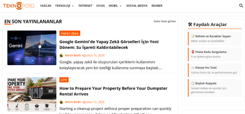 www.teknoroid.net önizleme