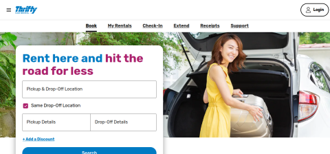 www.thrifty.com önizleme