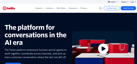 www.twilio.com önizleme