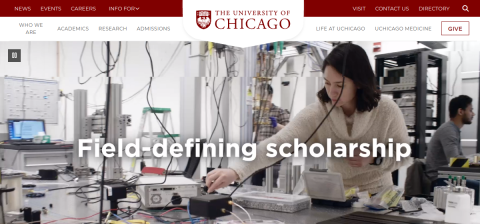 www.uchicago.edu önizleme