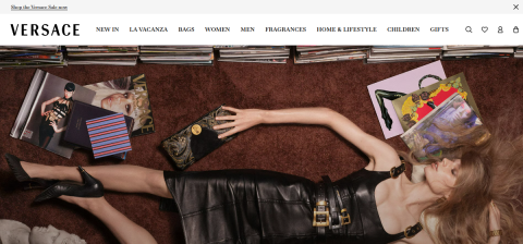 www.versace.com önizleme