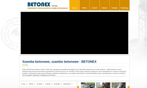Szamba betonowe - Betonex