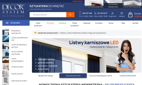 Sztukateria wewnętrzna