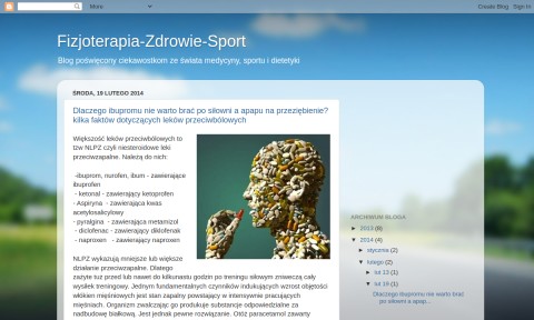 Zdrowie, sport, dietetyka, medycyna