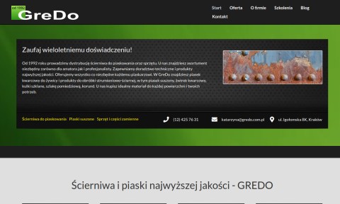 żwirek kwarcowy - GREDO