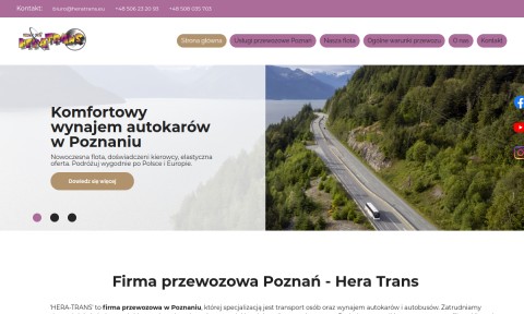 Przewozy autokarowe Poznań