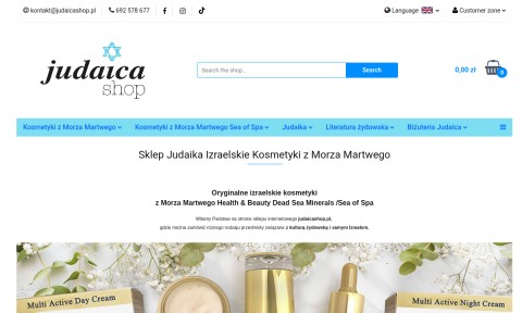 Oryginalny balsam z morza martwego