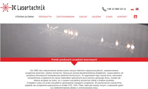 profesjonalny laser co2